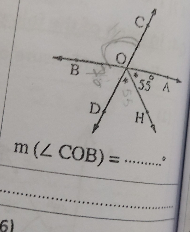 m(∠ COB)=
61