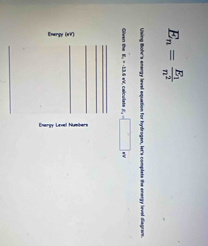 Energy Numbers