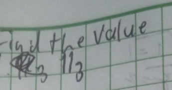 And the valule