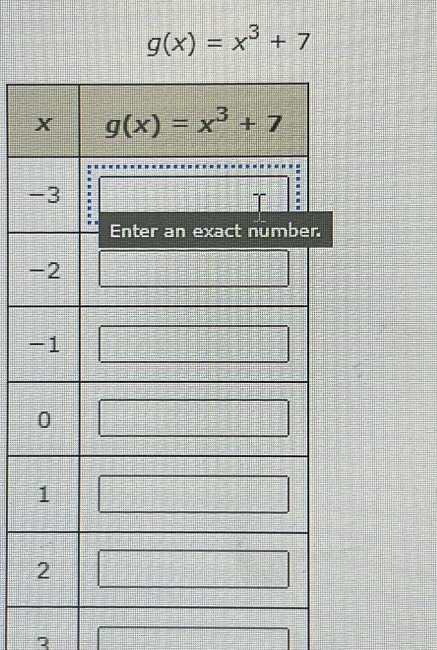 g(x)=x^3+7
?