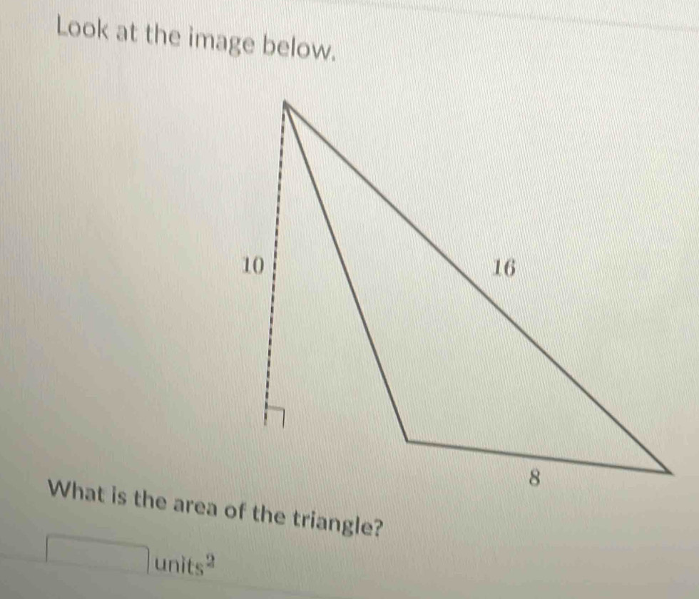 Look at the image below.
3x+1 units