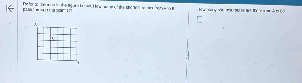 Solved: Refer to the map in the figure below. How many of the shortest ...