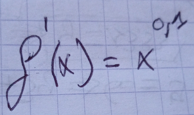 f'(x)=x^(0/3)