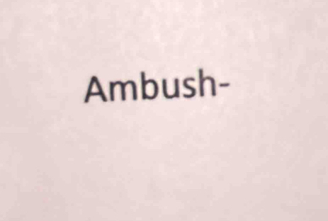 Ambush-