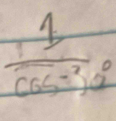 frac 1cos^(-cos ^circ)