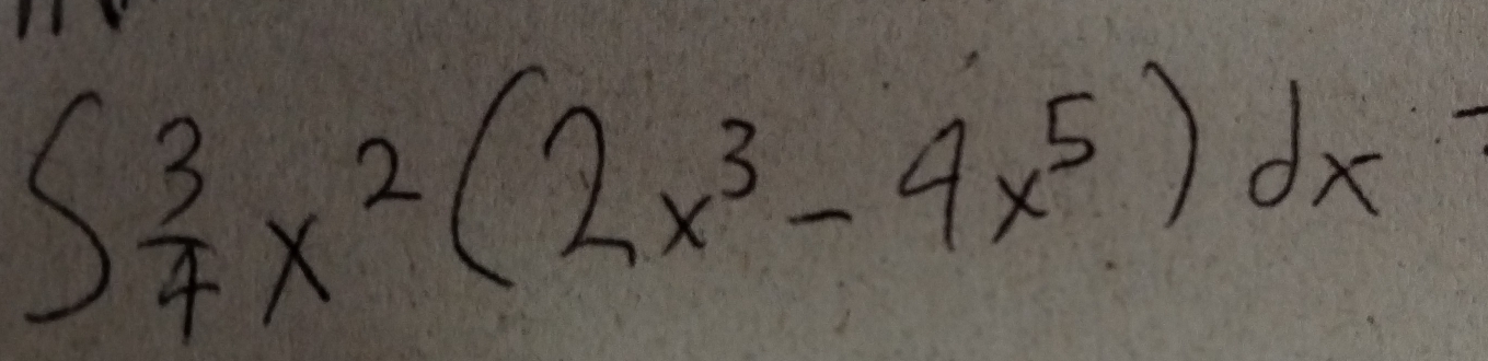 ∈t frac 3^(3x^2)(2x^3-4x^5)dx