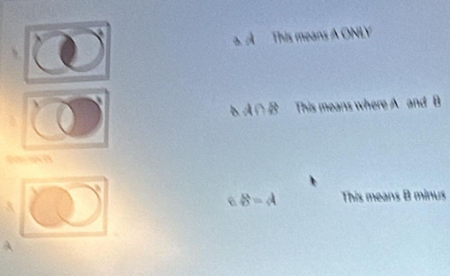 this
b=4 This means B minus