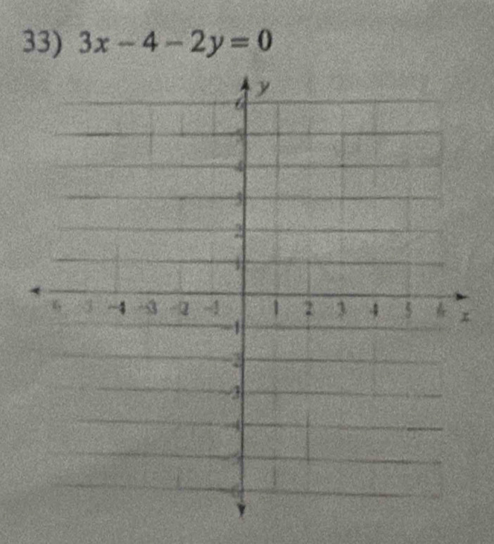 3x-4-2y=0