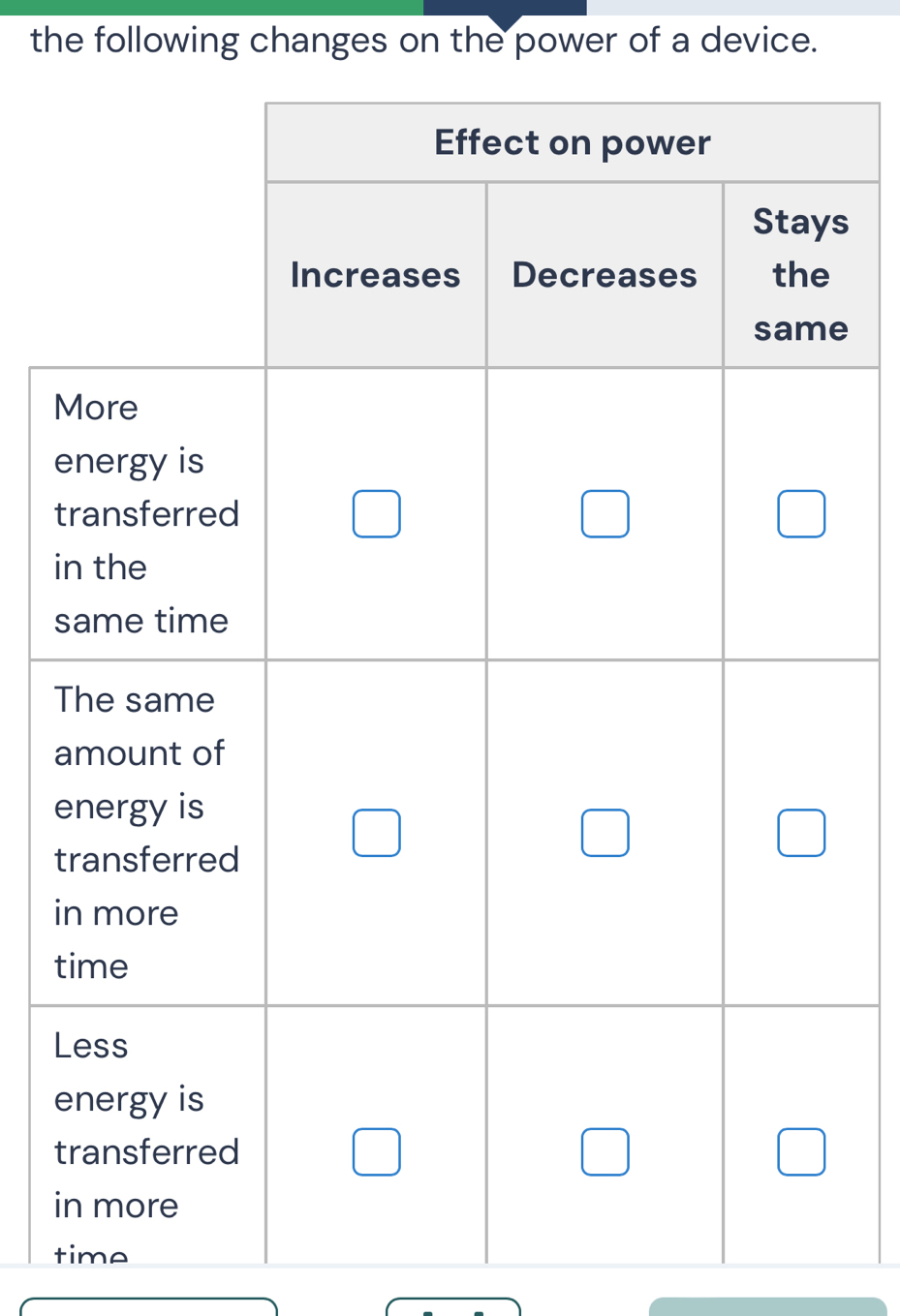 the following changes on the power of a device. 
s 
e 
M 
e 
t 
i 
s 
T 
a 
e 
t 
i 
t 
L 
e 
t 
i 
time