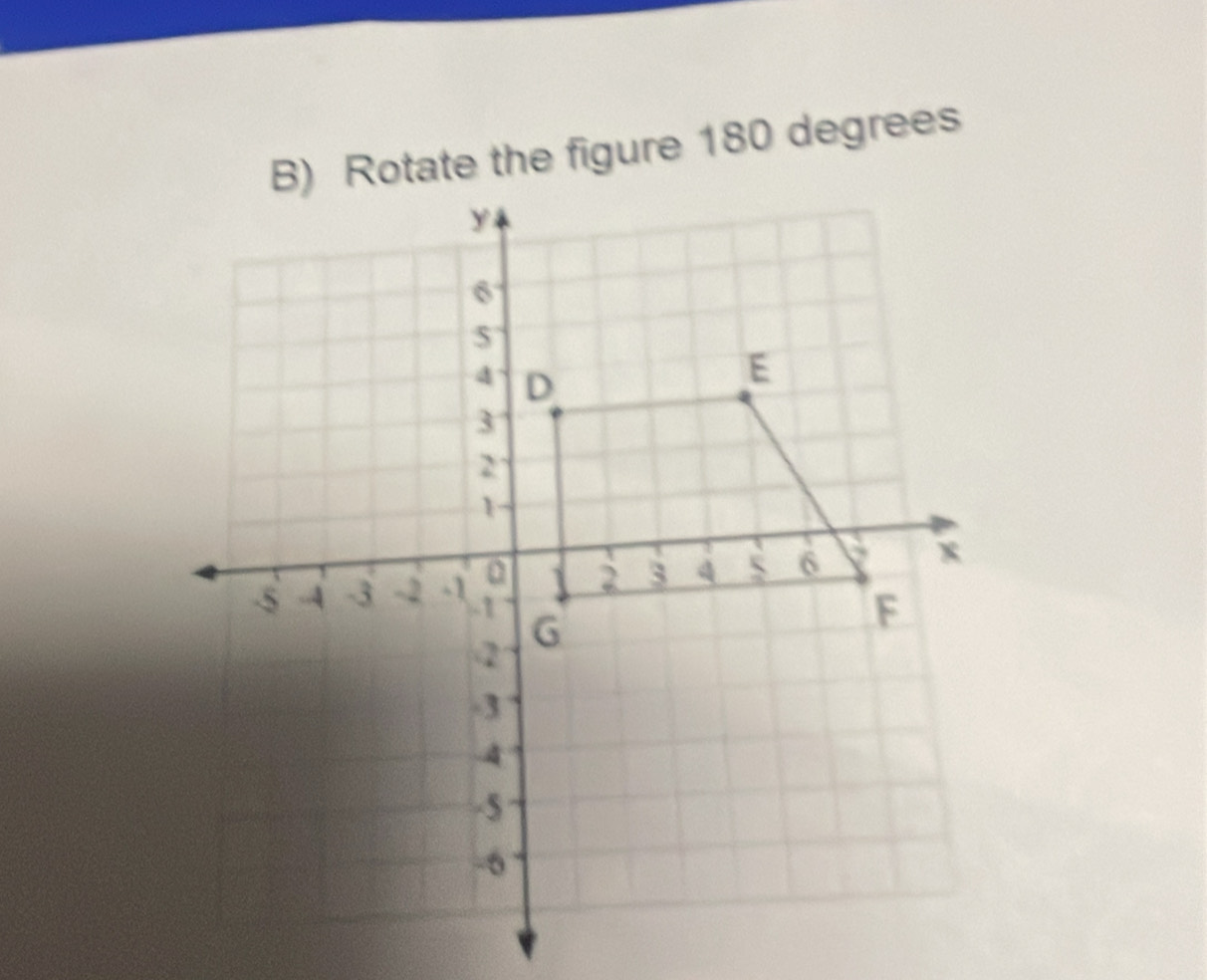 Rotate the figure 180 degrees