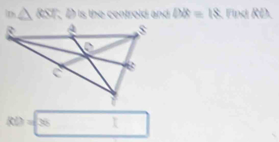 △ 88? s t e centrold and DW=IS Find R
OD=88