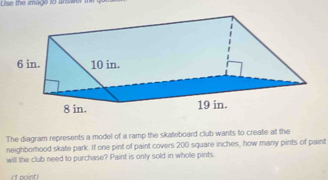 Solved: Use the image to answer the que. The diagram represents a model ...