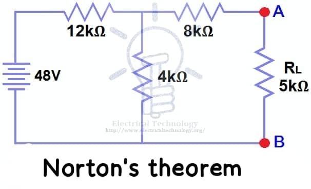 A
5kΩ
Norton's theorem