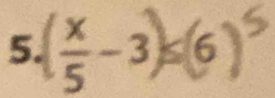 (ξ-3)<6)°