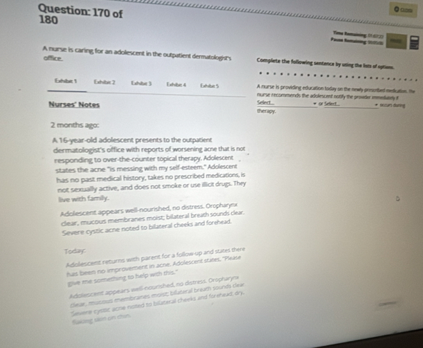 Solved: 170 of Tens Remuning 15672) 180 Pause Remaining 00050) office ...