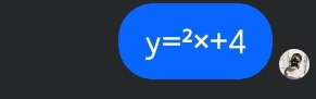 y=^2x+4