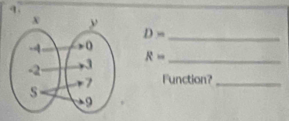 D= _
R= _ 
Function?_