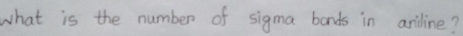 what is the number of sigma bands in ariline?