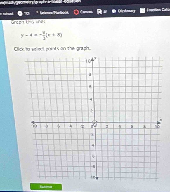 Solved: m/math/geometry/graph-a-linear-équation r schooll TO Science ...