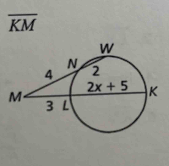 overline KM