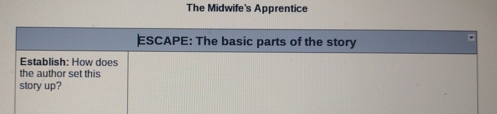 The Midwife's Apprentice