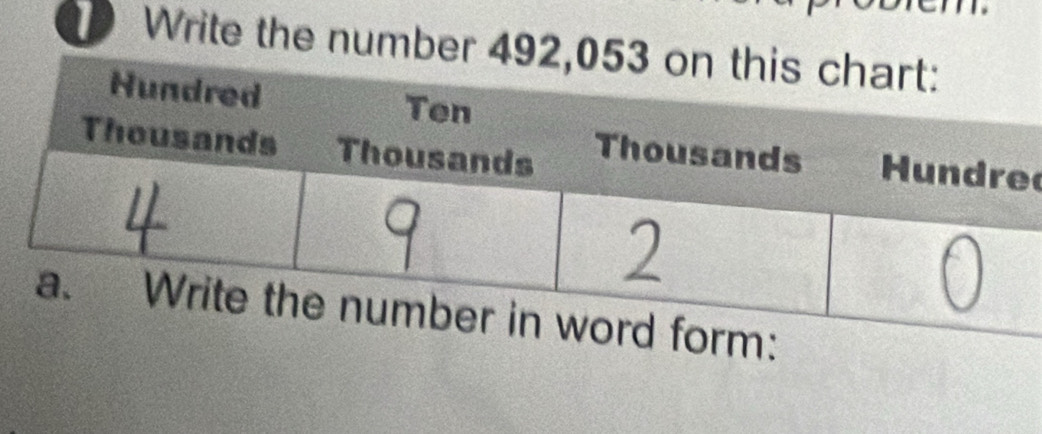 Write the number 
e