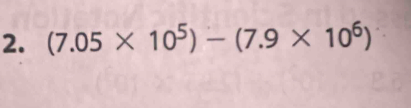 (7.05* 10^5)-(7.9* 10^6)