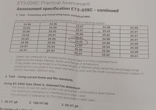 Solved: ET3-039C: Practical Assessment Assessment specification ET3 ...