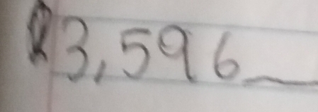 3, 596 _