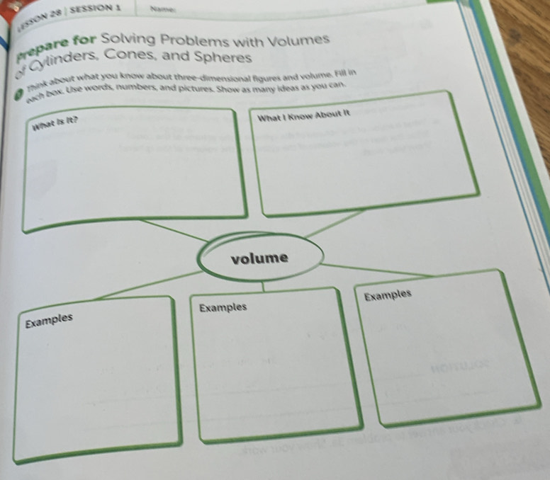 Solved: LESSON 28 | SESSION 1 Namè: Pepare for Solving Problems with ...