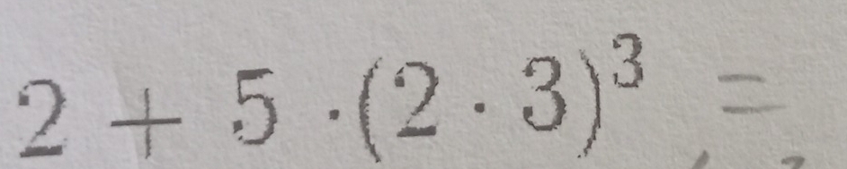 2+5· (2· 3)^3