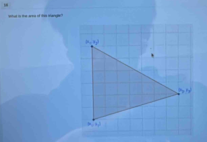 What is the area of this triangle?