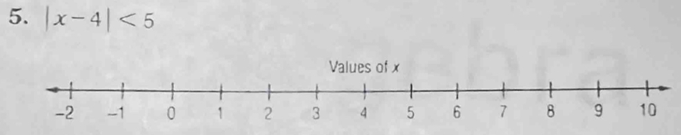 |x-4|<5</tex>