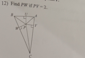 Find PW if PV=2.