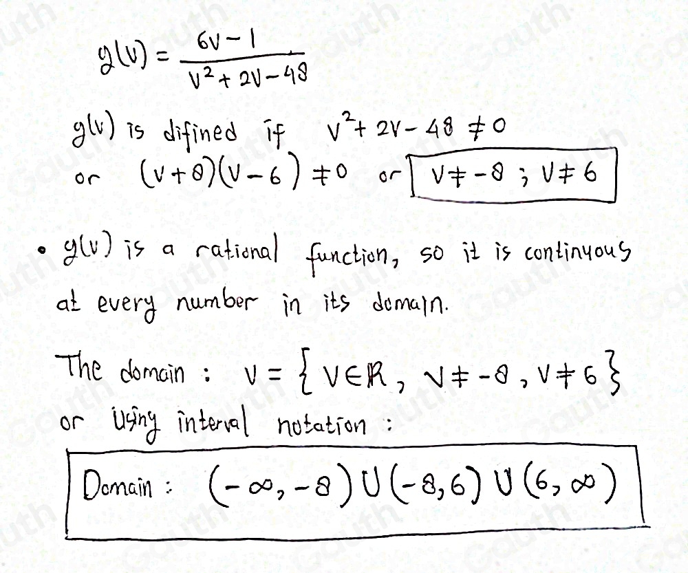 Solved: Explain, using these theorems, why the function is continuous ...