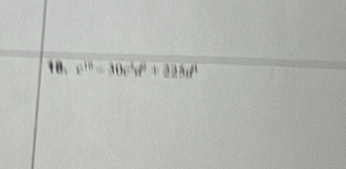 e^(18)=30c^3w^9+3286f^1