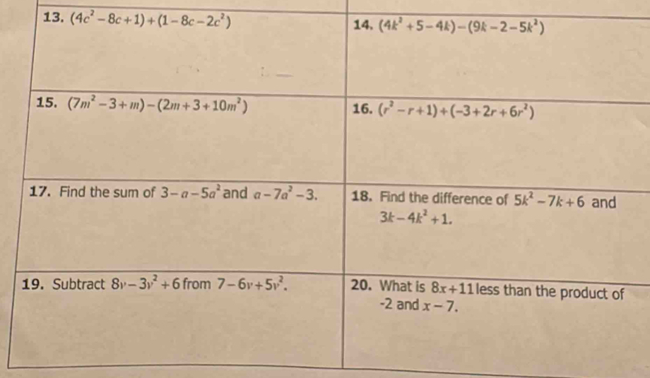 (4c^2-8c+1)+(1-8c-2c^2)