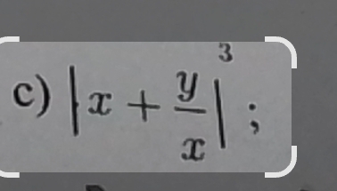 |x+ y/x |beginarrayr 3 ;endarray