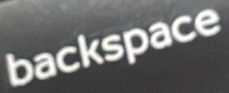 backspace