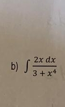 ∈t  2xdx/3+x^4 