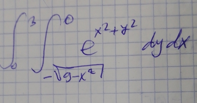 ∈t _0^(3∈t _-sqrt(5-x^2))^0e^(x^2)+x^2dx