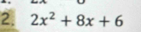 2x^2+8x+6