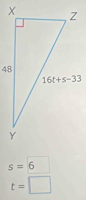 s=6
t=□