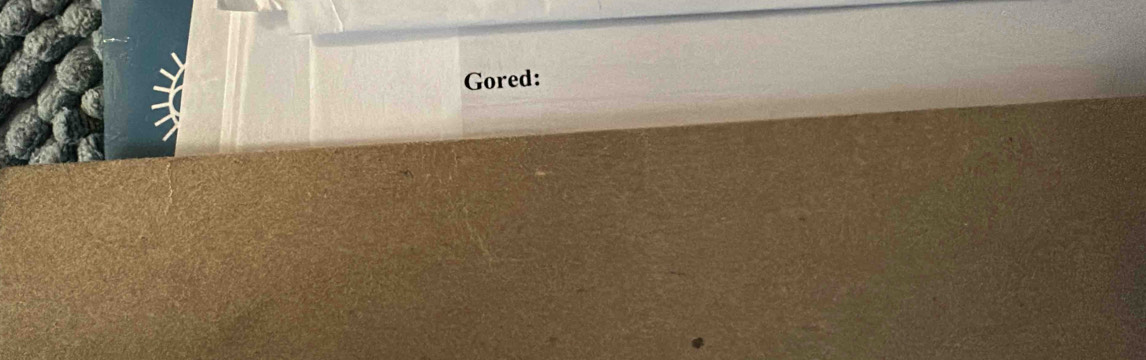 Gored: