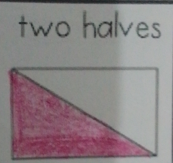 two halves