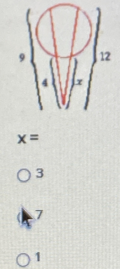 x=
3
7
1