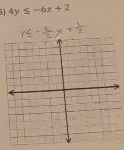 4y≤ -6x+2