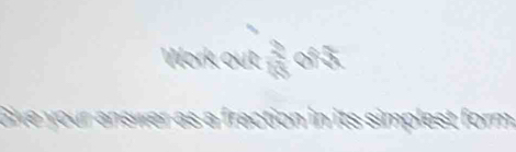 Work out  3/10  of á 
Give your answer as a frection in its simplest form.