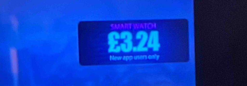 SMART WATCH
£3.24
New app users only