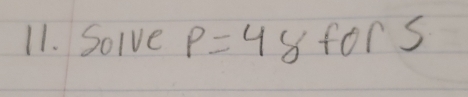 Solve p=48 fors